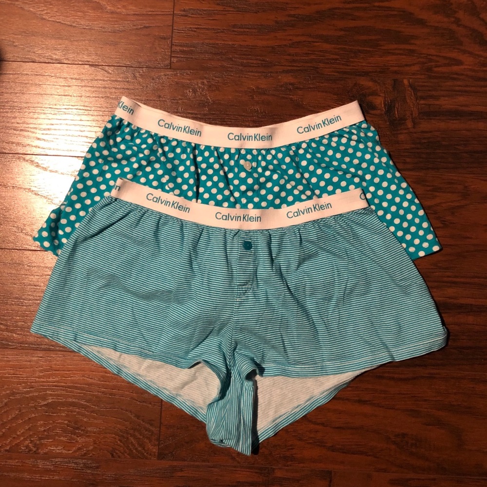 CALVIN KLEIN COTTON SLEEP SHORTS